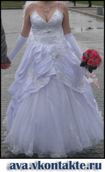 Свадебное платье,  в отличном состоянии, после стирки