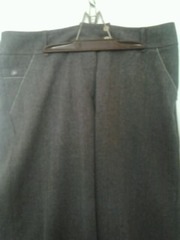 Женские брюки серого цвета по талии 45 см