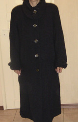 Пальто женское,  кашемировое из буклированной тканию