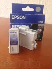 картриджи б/у для hp и Epson