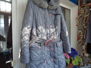 Продам пальто балоневое женское на синтепоне, новое р.46-48, цена 350гр.