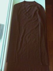 Платье коричневого цвета 