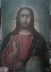Икона с изображением Иисуса Христа