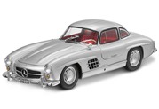 КОЛЛЕКЦИОННАЯ МАСШТАБНАЯ МОДЕЛЬ Mercedes-Benz 300SL W198 SILV 1/18